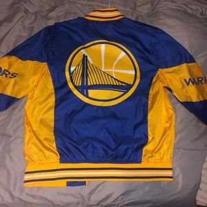 Golden State warriors bomber type jacket